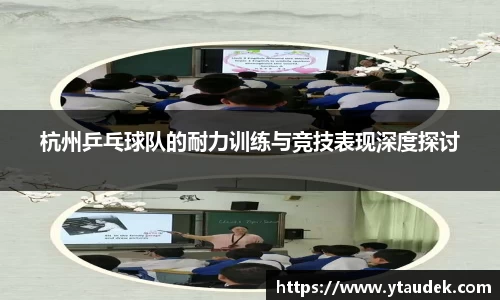 杭州乒乓球队的耐力训练与竞技表现深度探讨
